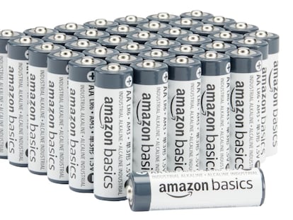 Pack de 40 pilas alcalinas AA con vida útil de 5 años. SOLO 8,53€